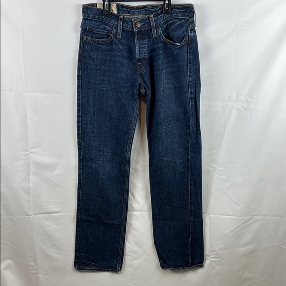 Hollister Classic Straight Men's Blue Jeans Size 30 x 32 - Picture 2 of 12